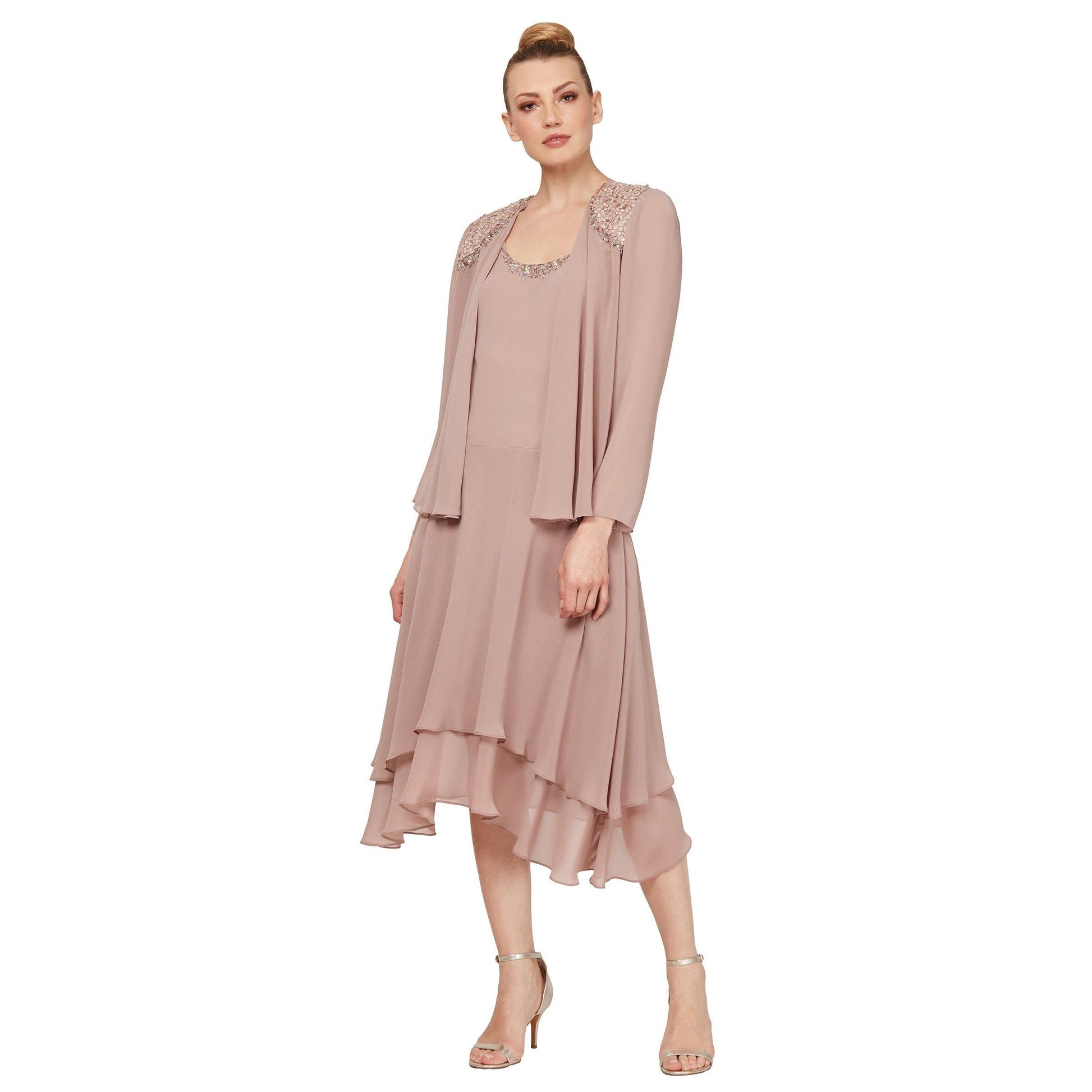 SL Fashions 116184 Mother of the Bride Jacket Dress