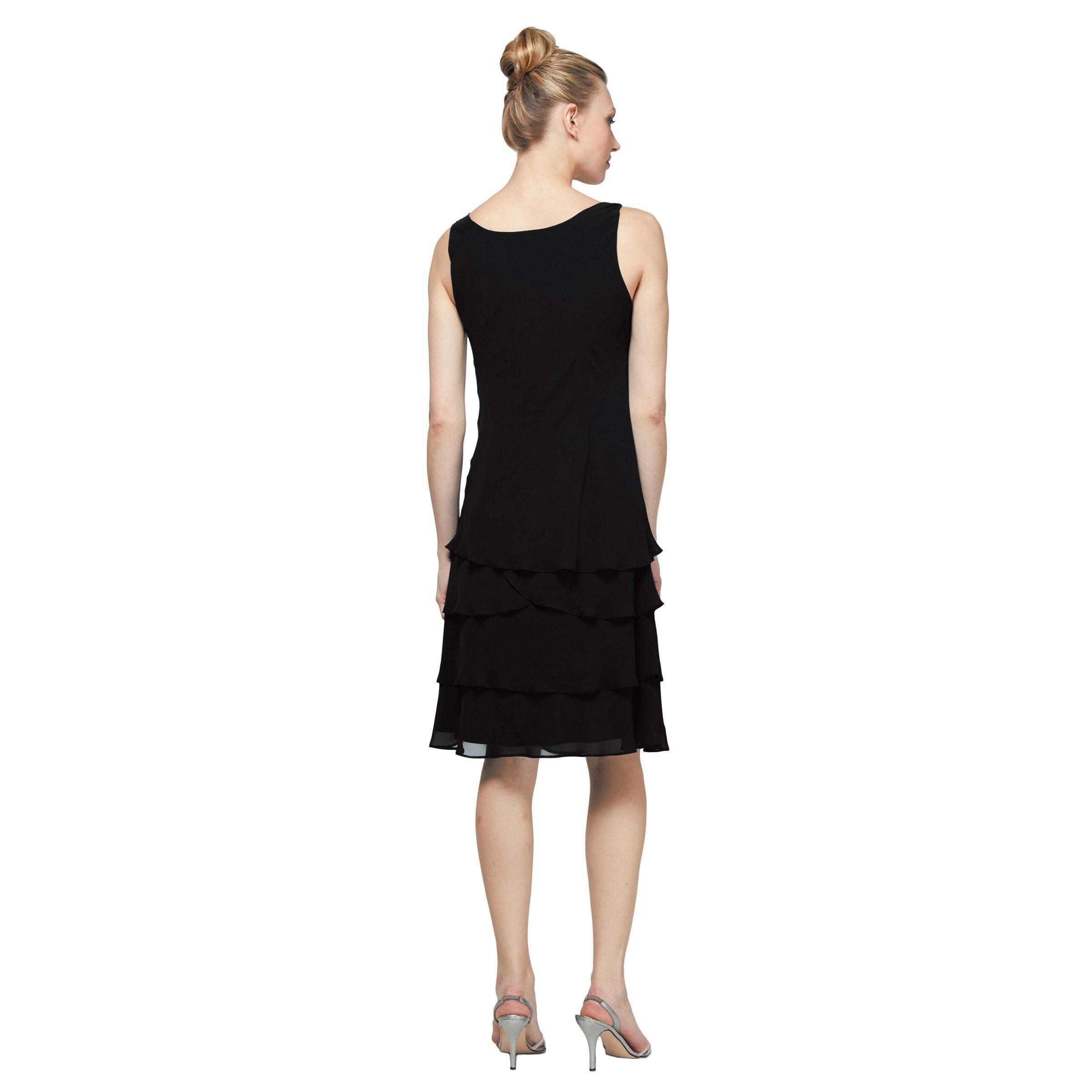 SL Fashions Mother of the Bride Short Dress 110692 - The Dress Outlet