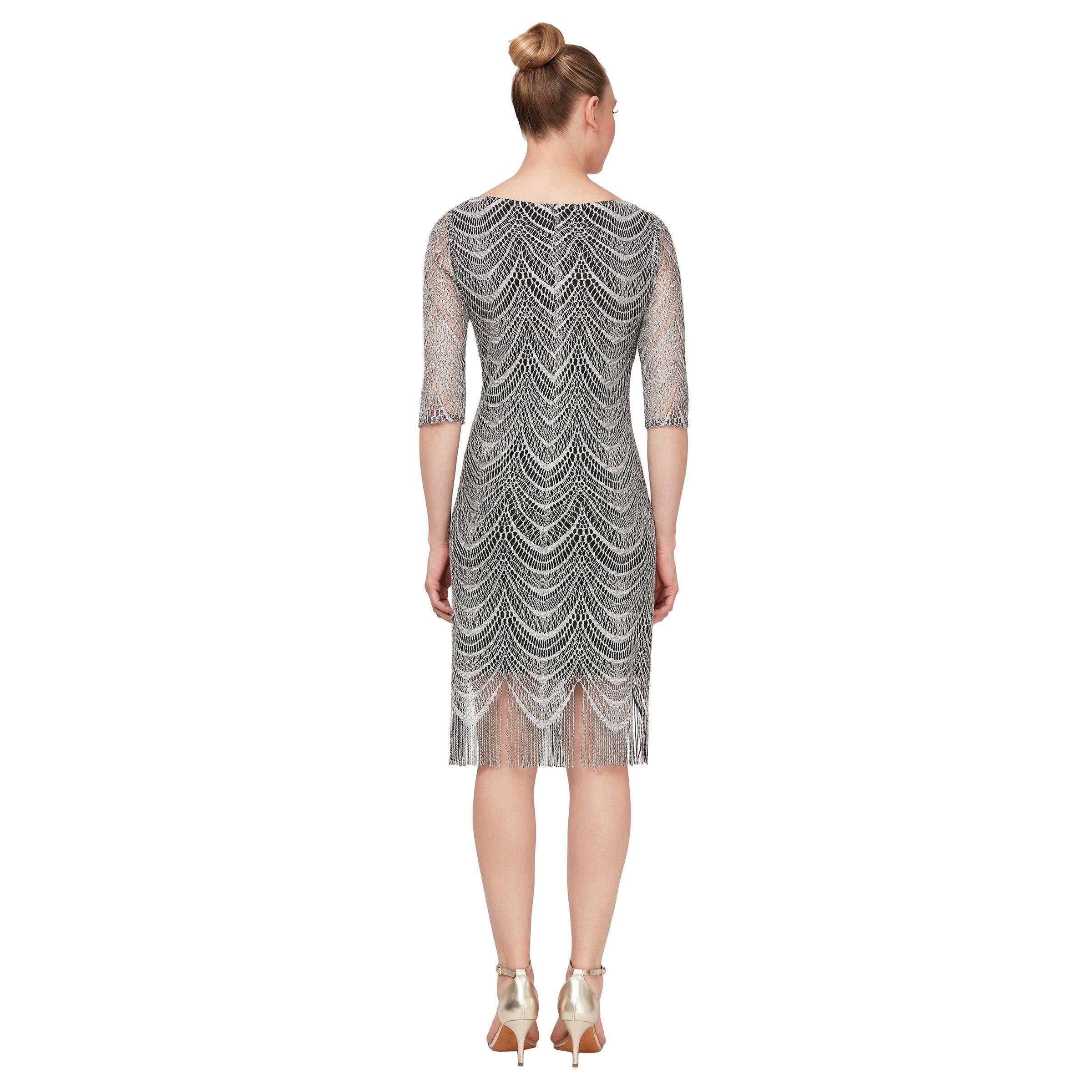 SL Fashions Short Mother of the Bride Dress 9115116 - The Dress Outlet