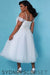 Sydneys Closet Short Off Shoulder Wedding Dress - The Dress Outlet