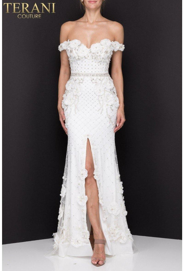 Terani Couture Long Fitted Prom Dress 1922GL0682 - The Dress Outlet