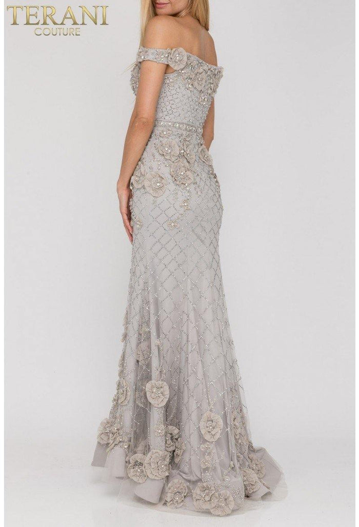 Terani Couture Long Fitted Prom Dress 1922GL0682 - The Dress Outlet