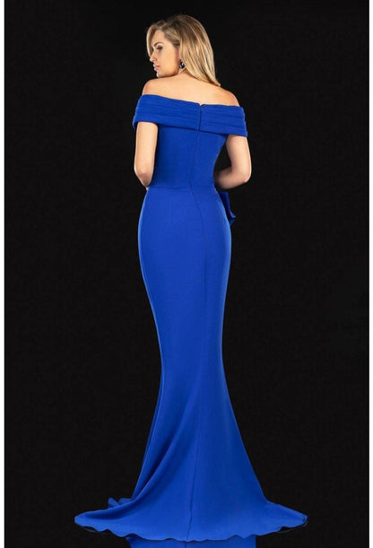 Terani Couture Off Shoulder Formal Long Dress 2021M2986 - The Dress Outlet