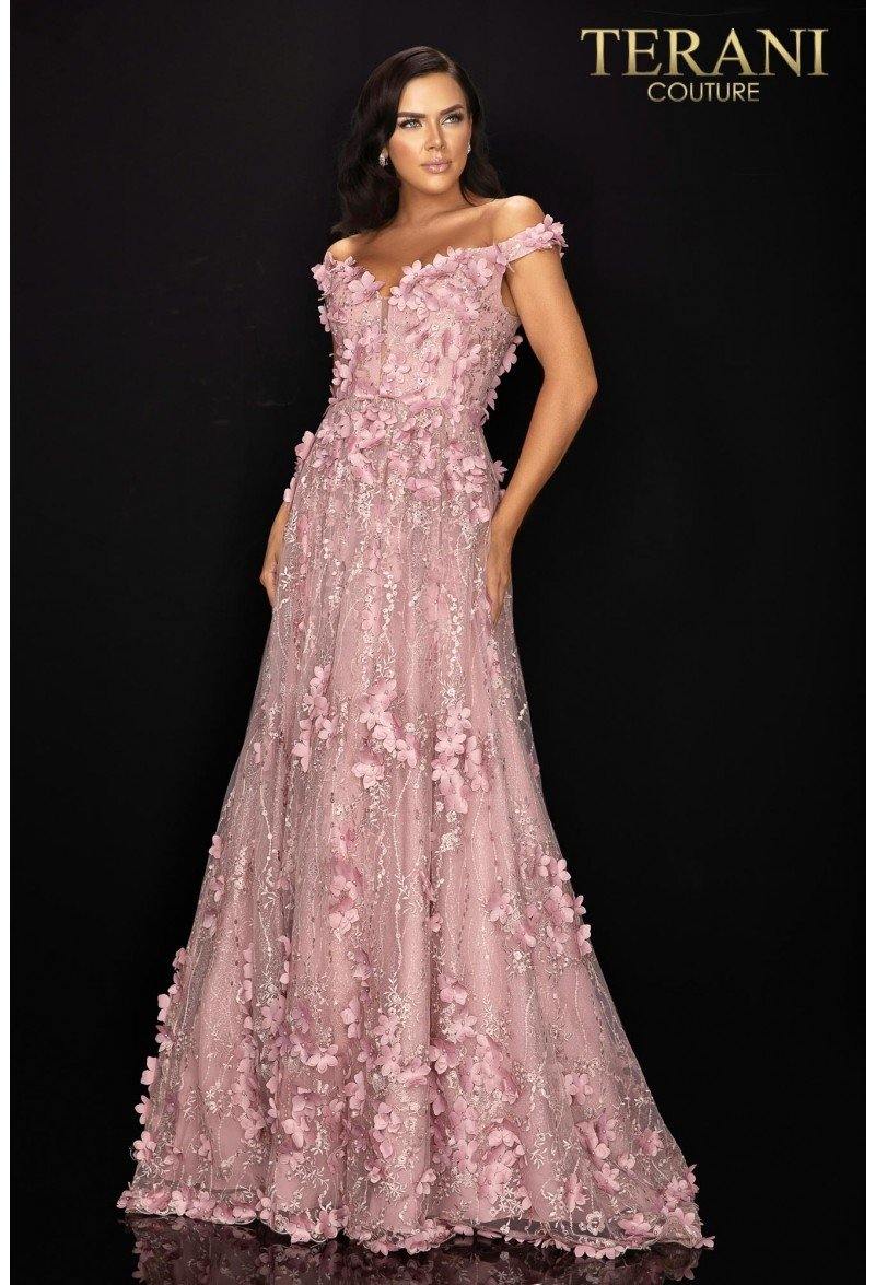 Rose Terani Couture 2011M2143 Prom Formal Long Dress for $1045.0 – The ...
