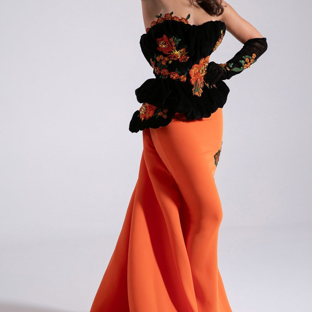 abercrombie corset dress abercrombie orange dress Abercrombie & Fitch Orange Corset Tie Back Dress NWT- Size M – The Saved