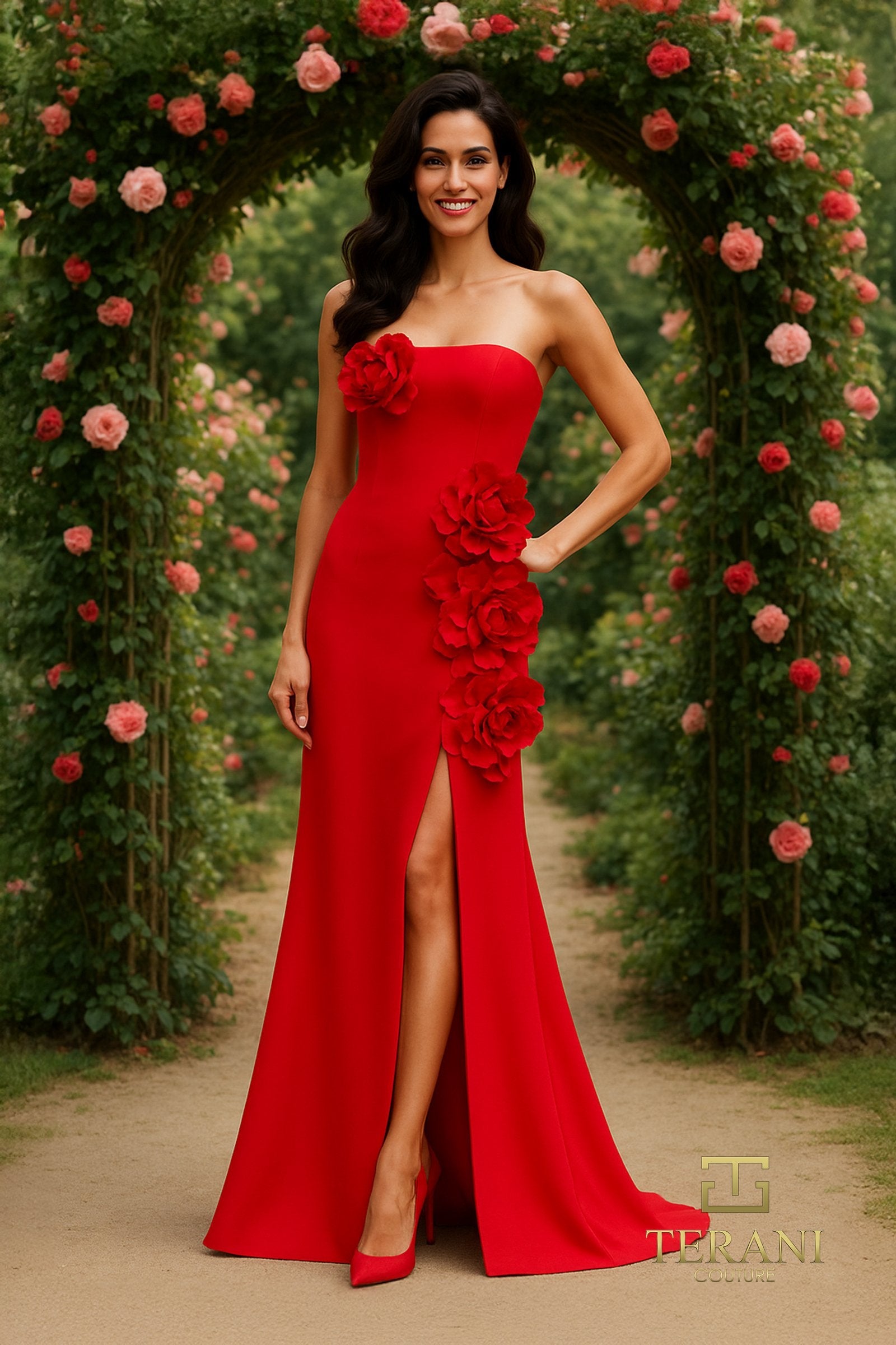 Red Evening Dress