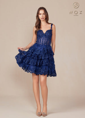 Navy Blue Homecoming Dresses