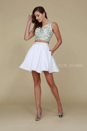 Two Piece Homecoming Dresses