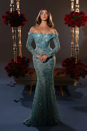Long Sleeve Prom Dresses