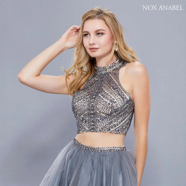 Two Piece Short Prom Dresses