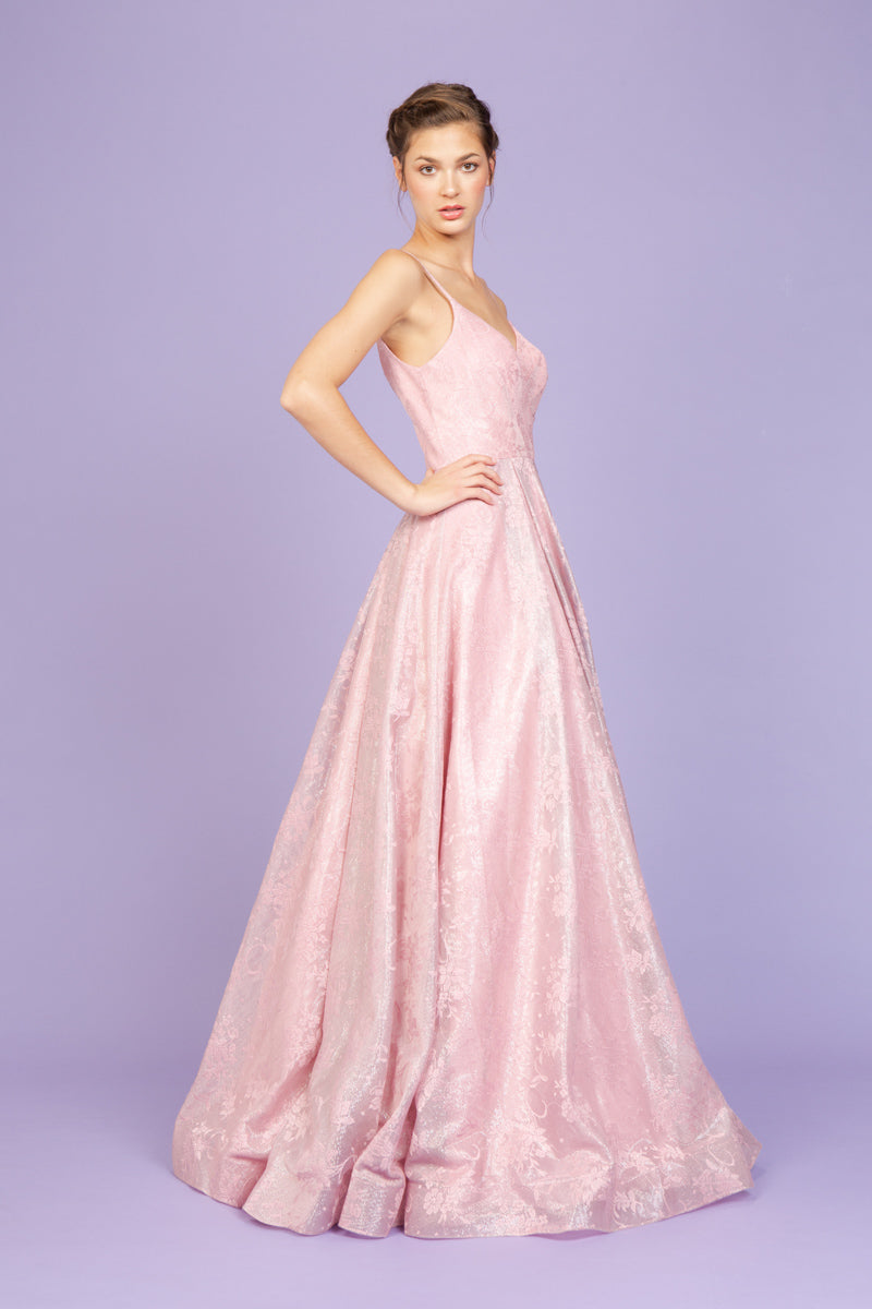 Prom Dresses Long Pleated Formal Prom Dress Eureka Fashion 9001 Dusty Rose