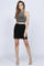 Cocktail Dresses Short Cocktail Fitted Two Piece Dress Black