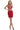 Cocktail Dresses Short Cocktail Fitted Two Piece Dress Red