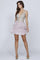 Cocktail Dresses Short Cocktail Metallic Dress Mauve
