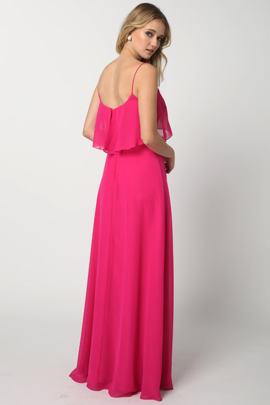 Juliet 591 Formal Long Prom Ruffle Dress