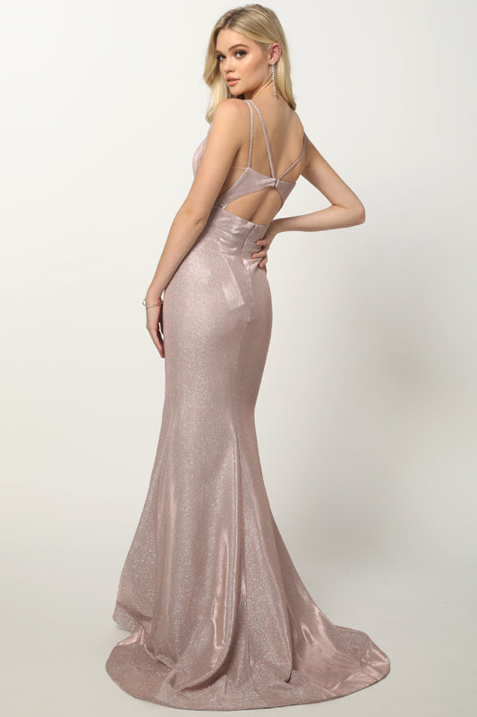 Juliet 695 Glitter Long Prom Formal Mermaid Dress