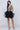 Cocktail Dresses Short Cocktail Metallic Dress Black