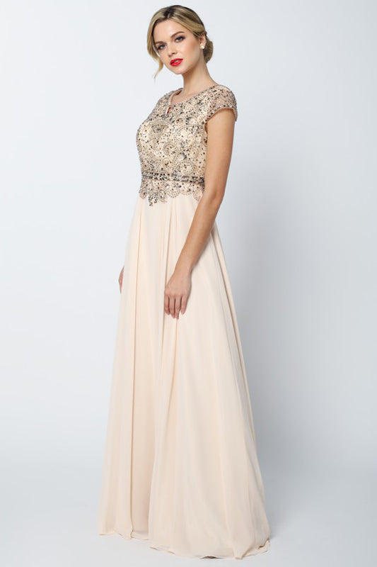 Juliet 657 Long Formal Evening A Line Dress