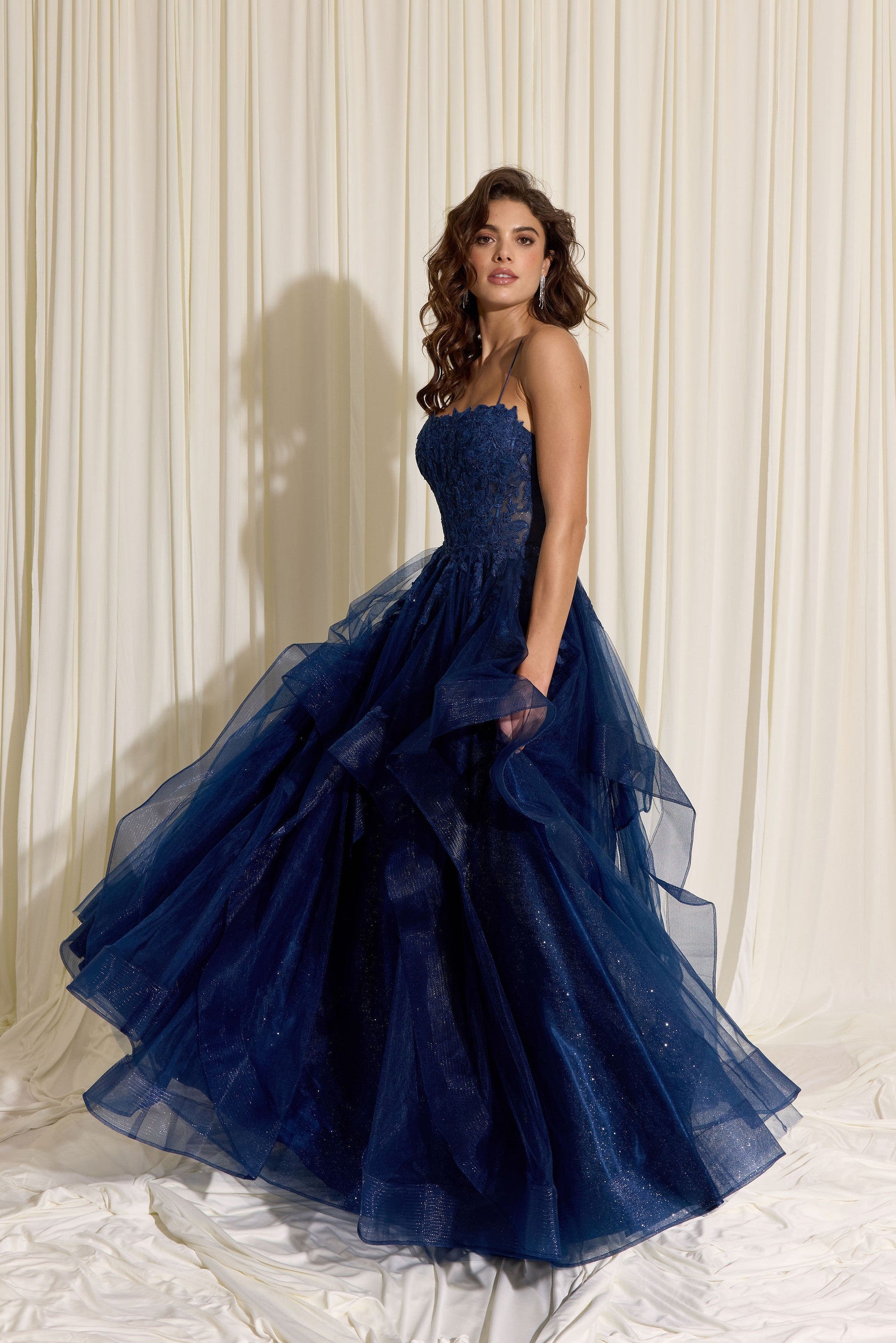 Sweetheart Floor-Length Tulle Prom Ball Gown Eureka Fashion 167