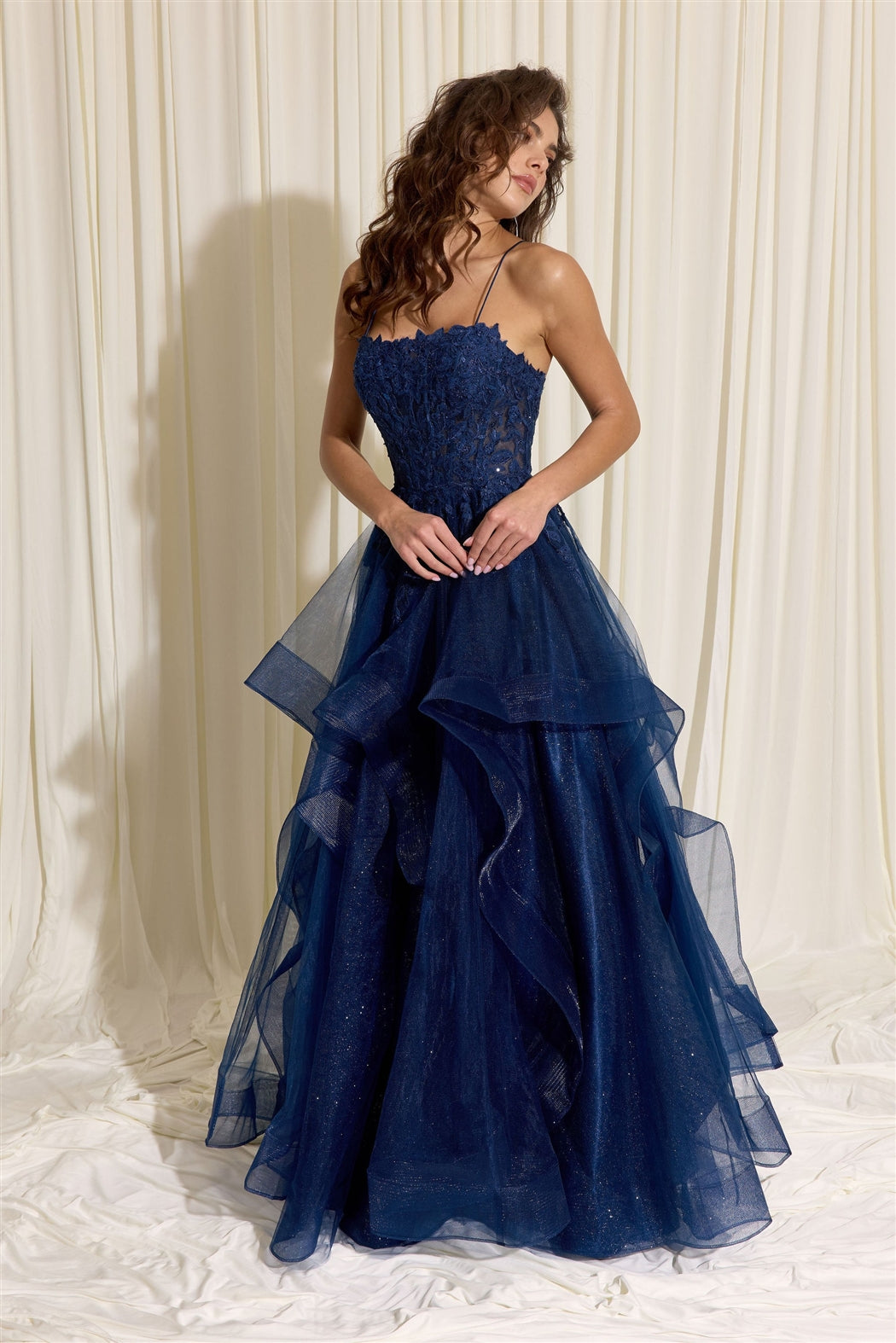 Sweetheart Floor-Length Tulle Prom Ball Gown Eureka Fashion 167