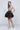 Cocktail Dresses Short Cocktail Two Piece Beaded Layered Dress Black