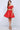 Homecoming Dresses Two Piece Short Homecoming Cocktail Dress Red
