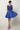 Cocktail Dresses Short Homecoming Pleated Lace Cocktail Dress Royal Blue