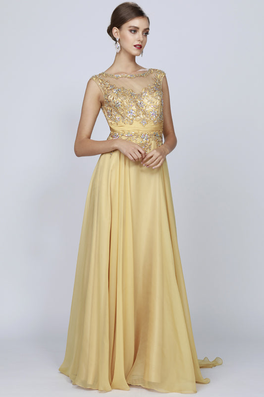 Juliet 552 Long Formal Evening Dress
