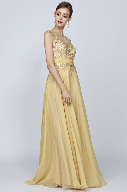 Juliet 552 Long Formal Evening Dress