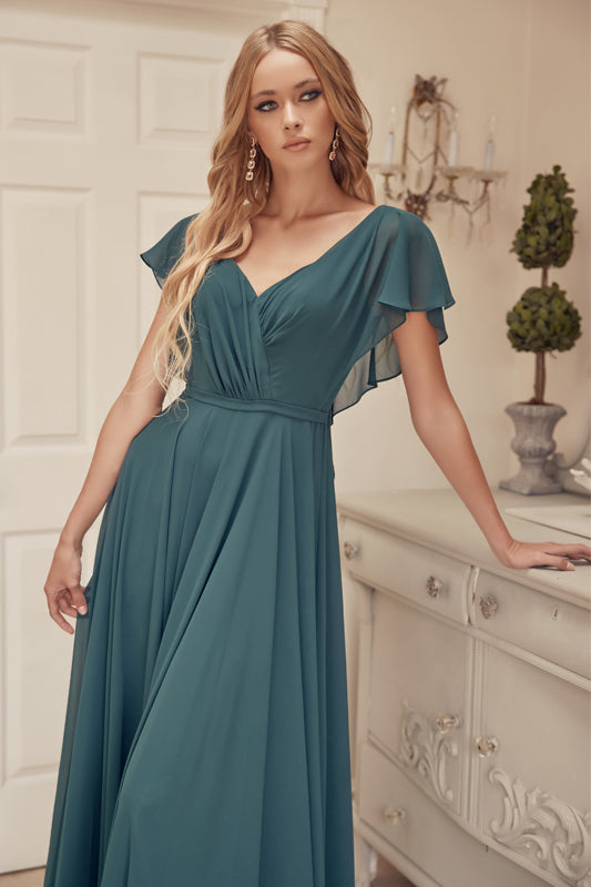 Juliet 261 Long Formal A Line Evening Dress