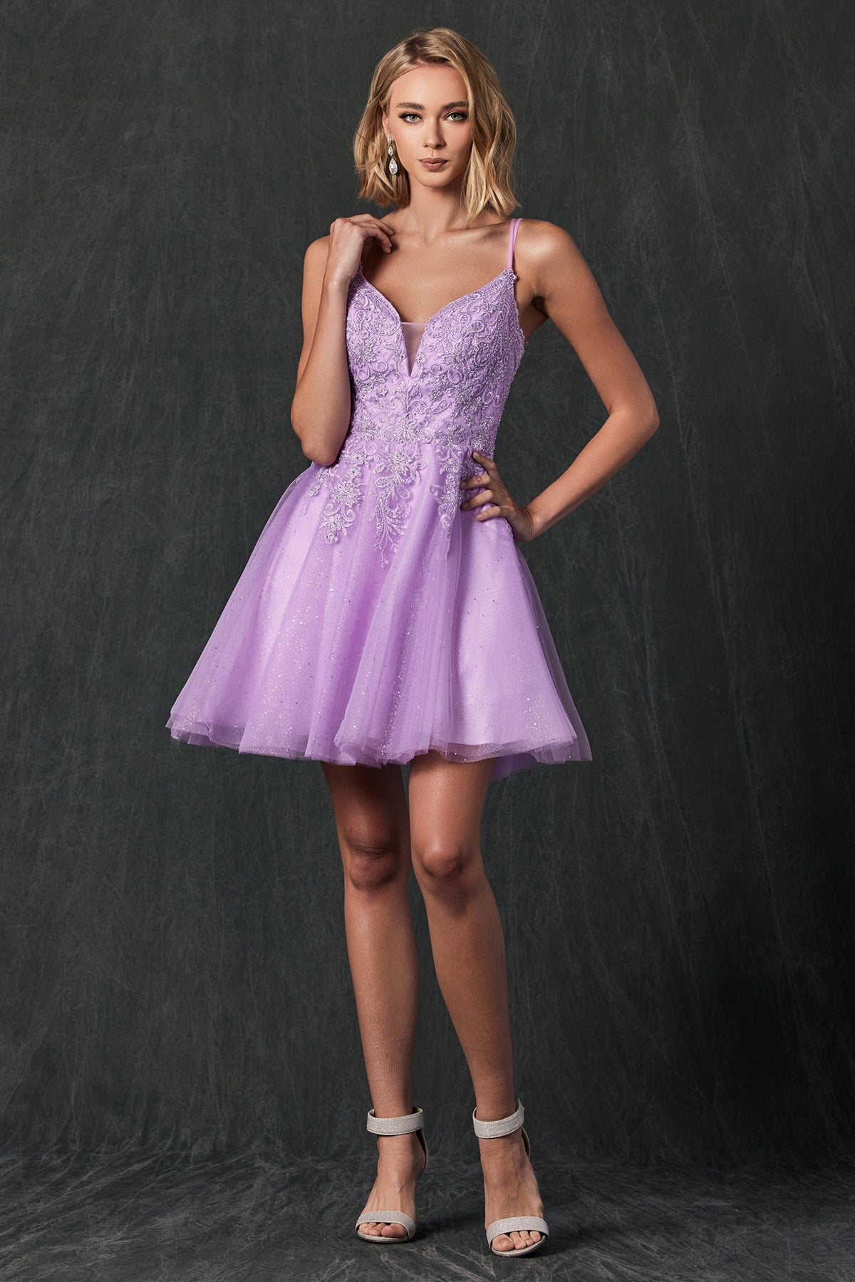 Juliet JT857 Homecoming Mini Short Cocktail Dress
