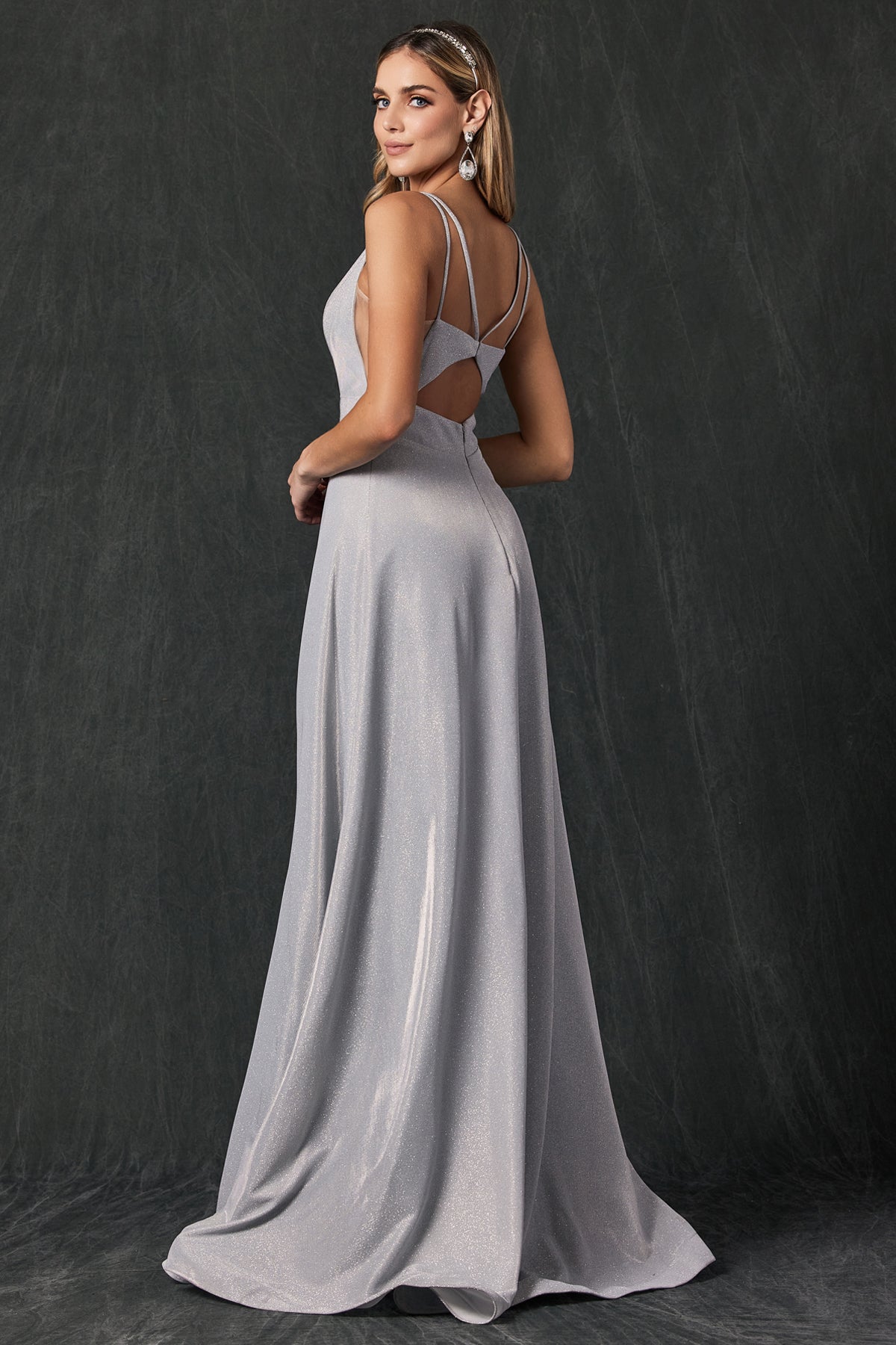 Juliet 208 Prom Long Formal Glitter Dress