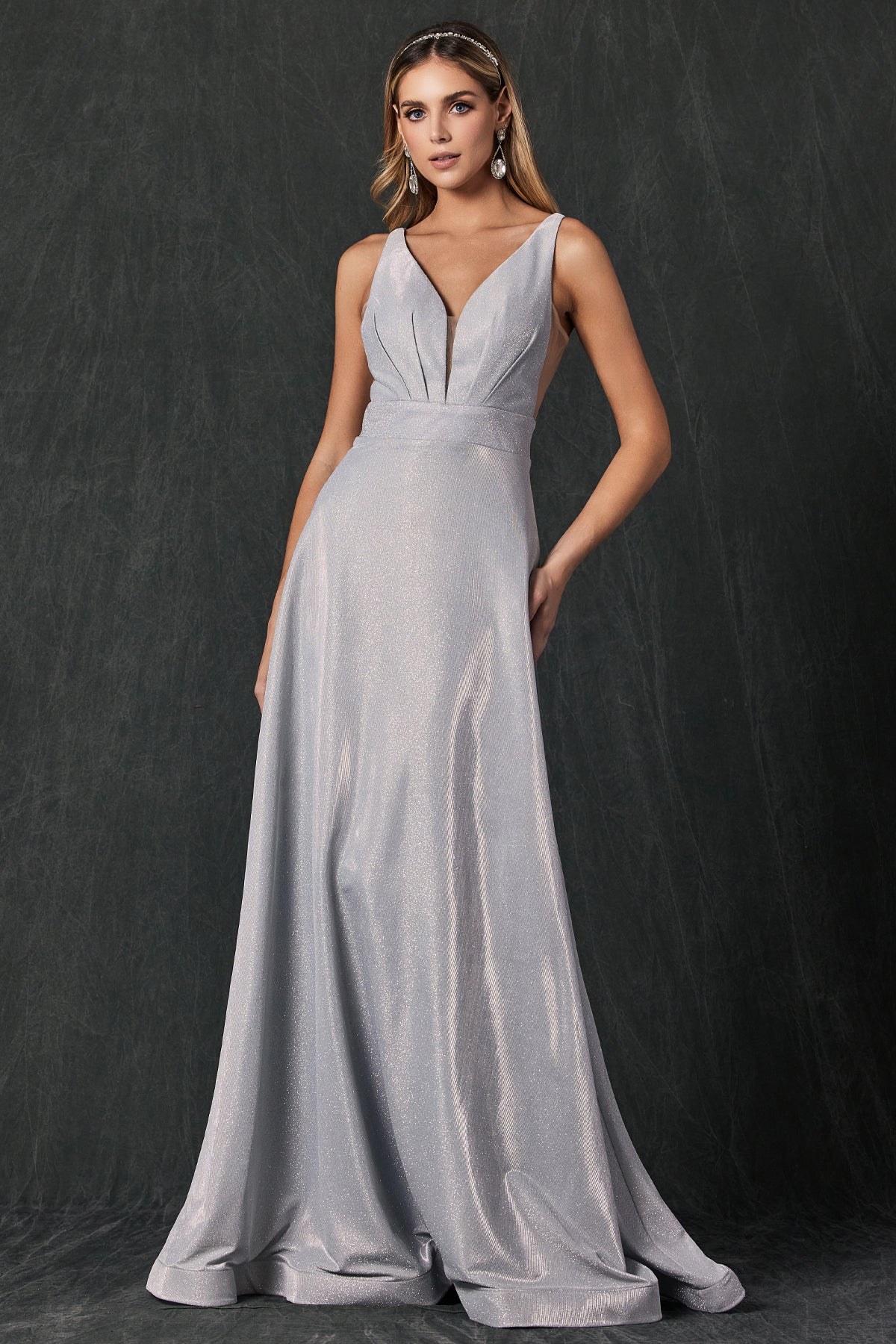 Juliet 208 Prom Long Formal Glitter Dress