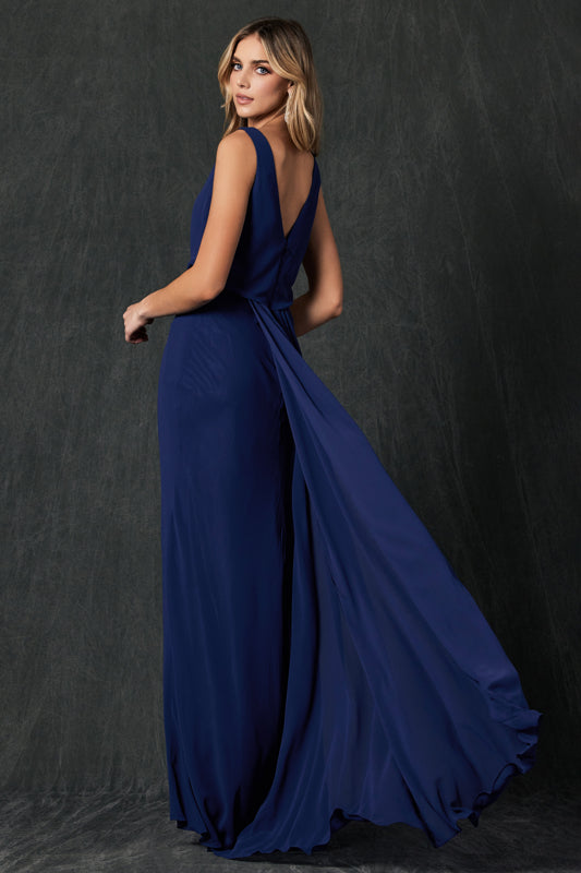 Juliet 670 Long Fitted Formal Prom Evening Dress