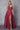 Prom Dresses Long A Line Formal Slit Prom Dress Wine