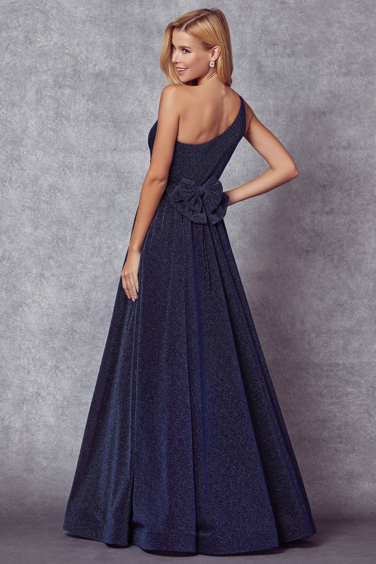 Juliet 205 Long Prom Glitter Formal Evening Dress