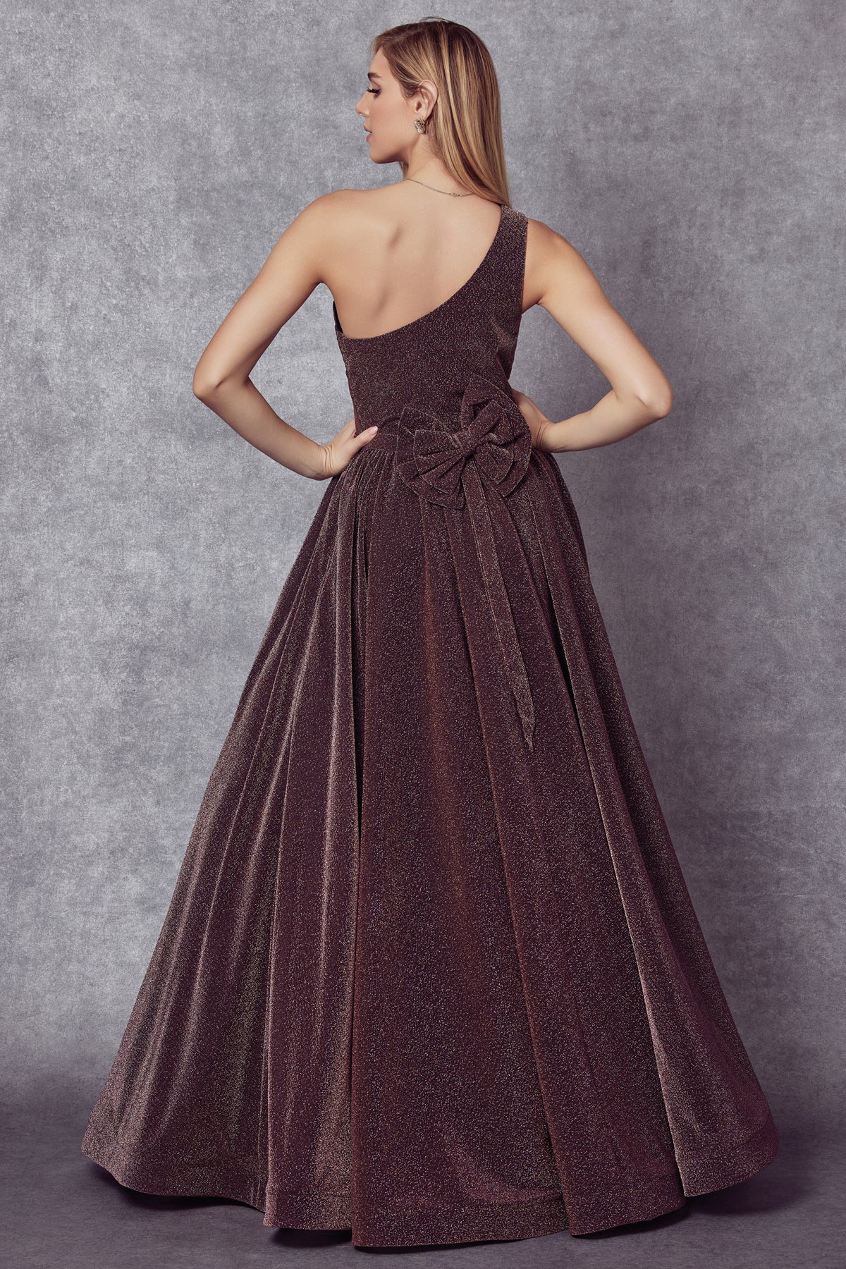 Juliet 205 Long Prom Glitter Formal Evening Dress