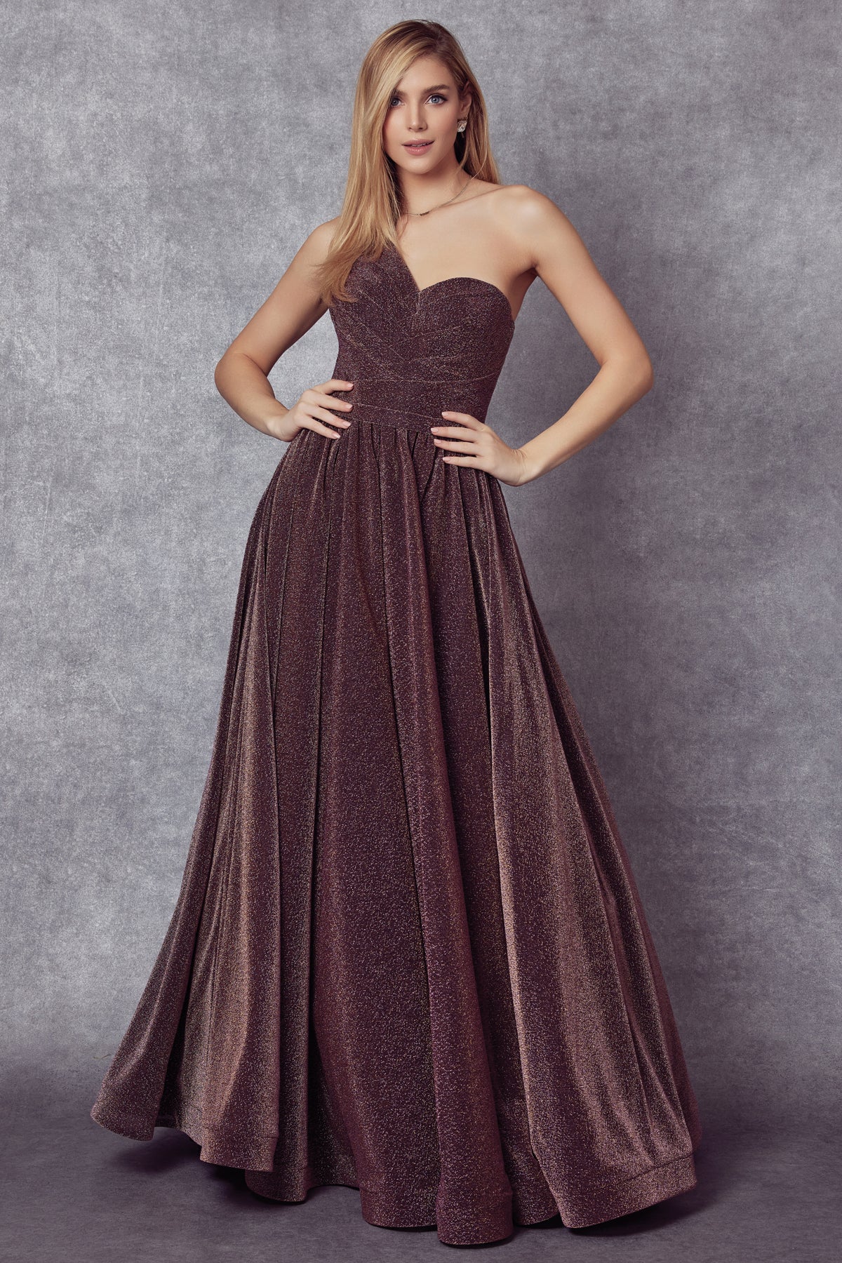 Juliet 205 Long Prom Glitter Formal Evening Dress