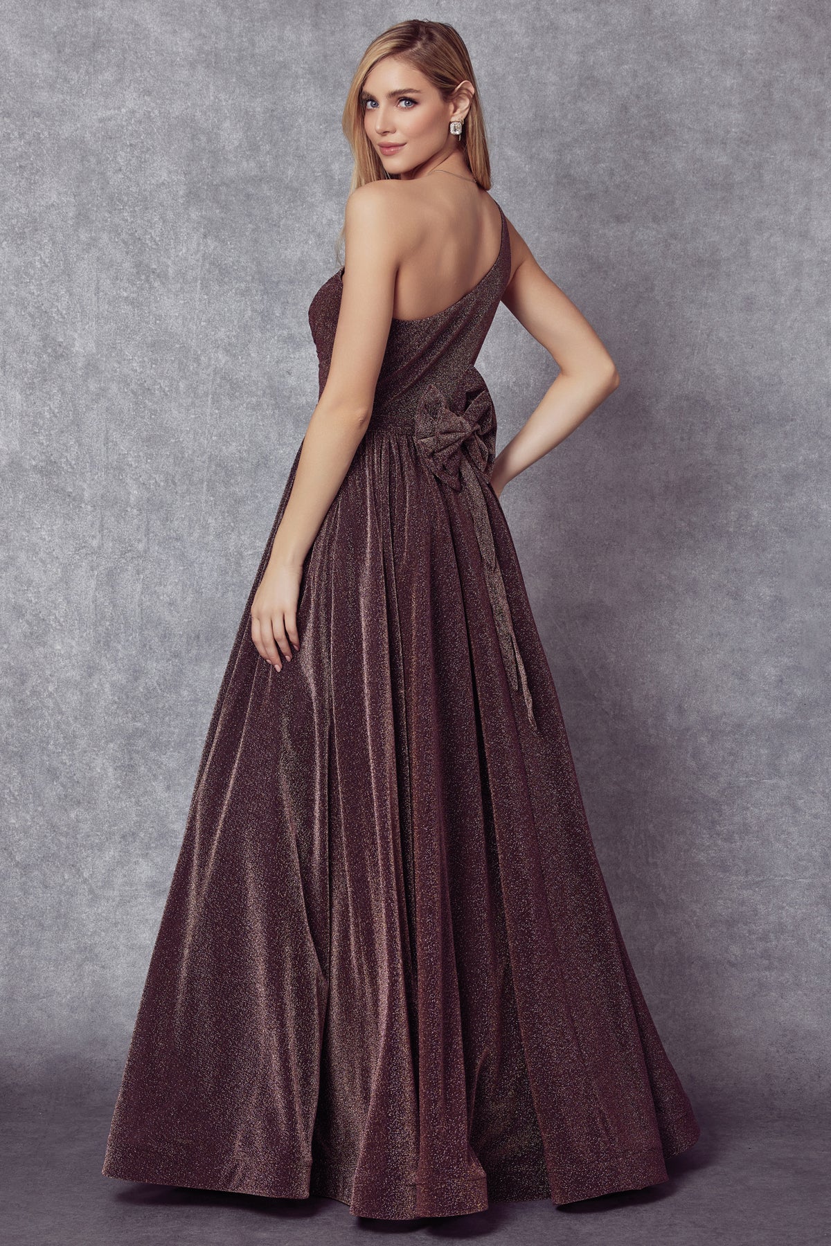 Juliet 205 Long Prom Glitter Formal Evening Dress