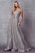 Prom Dresses Formal Long Glitter Prom Dress Silver