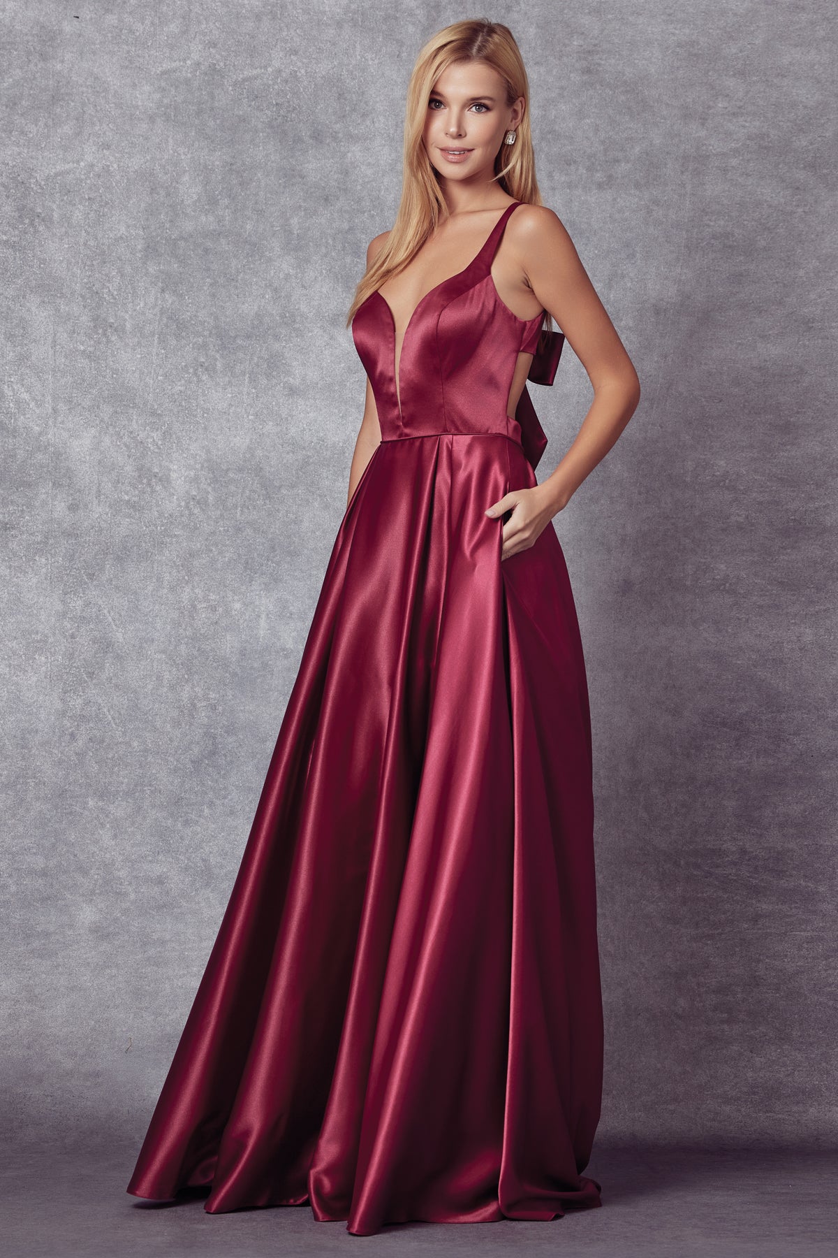Juliet 691 Ball Gown A Line Long Formal Prom Dress