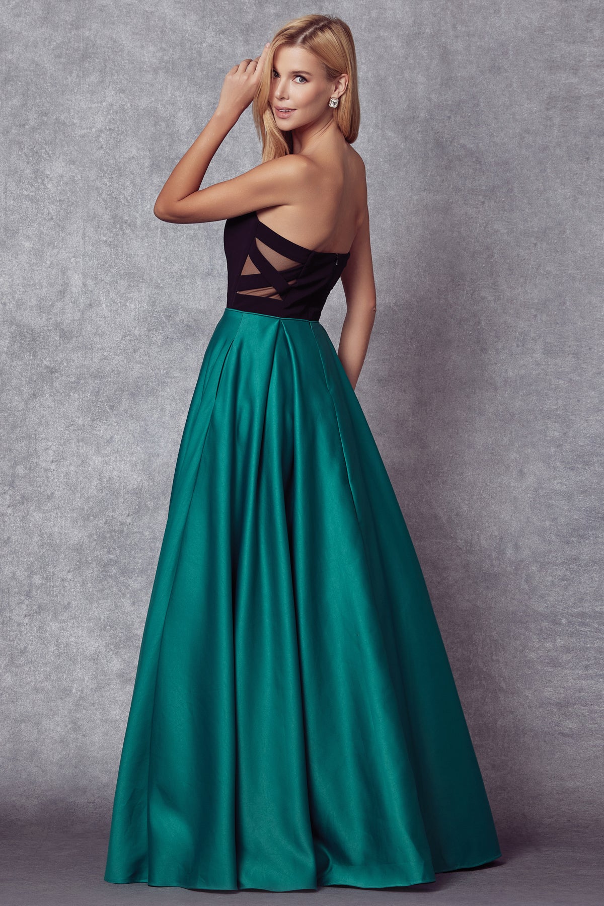 Juliet 694 Long Ball Gown Formal Prom Dress