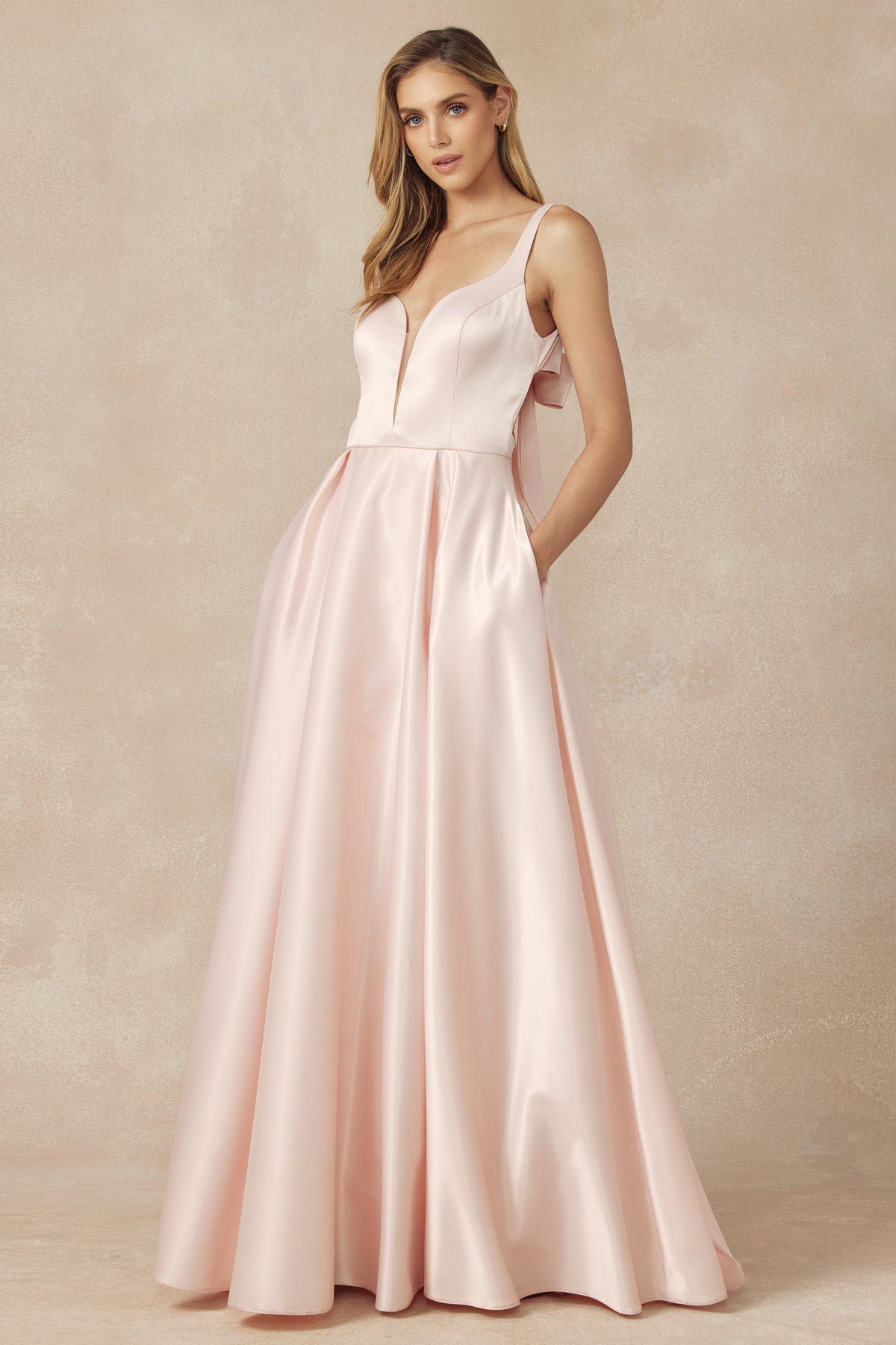 Juliet 691 Ball Gown A Line Long Formal Prom Dress
