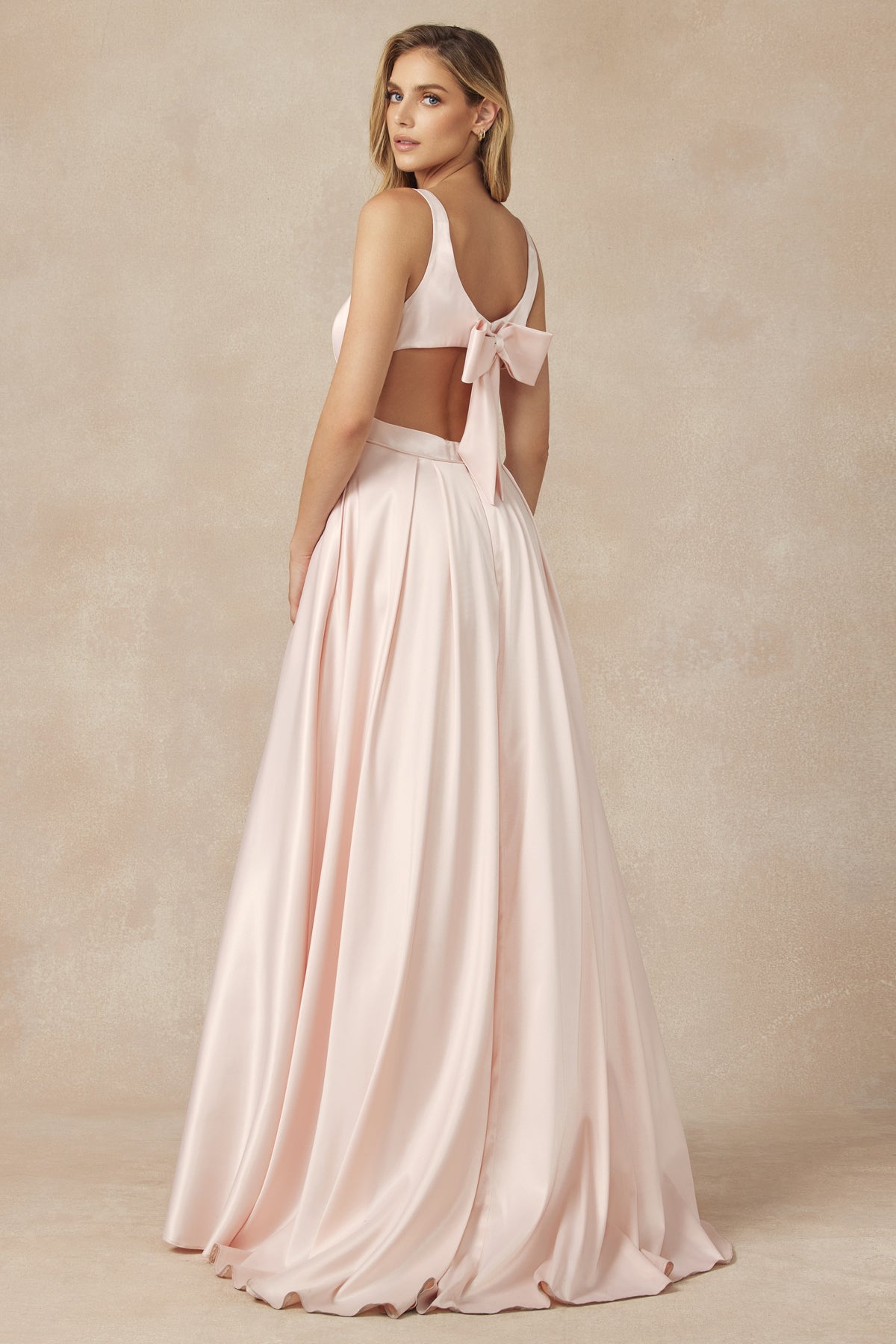Juliet 691 Ball Gown A Line Long Formal Prom Dress