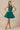 Homecoming Dresses Short Homecoming Fitted Cockail Beaded Dress  Emerald Green