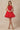 Homecoming Dresses Short Homecoming Fitted Cockail Beaded Dress Red