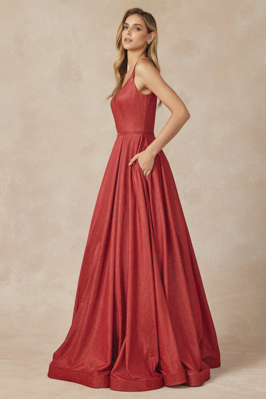 Juliet 206 Formal Long Glitter Prom Dress