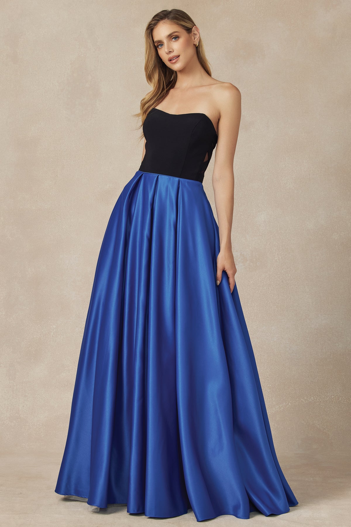 Juliet 694 Long Ball Gown Formal Prom Dress