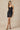 Cocktail Dresses Short Slit Homecoming Sequin Dress Black