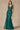 Prom Dresses Glitter Long Mermaid Formal Feather Prom Dress Emerald Green